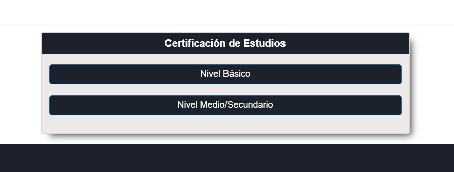 certificado de 8vo basico online